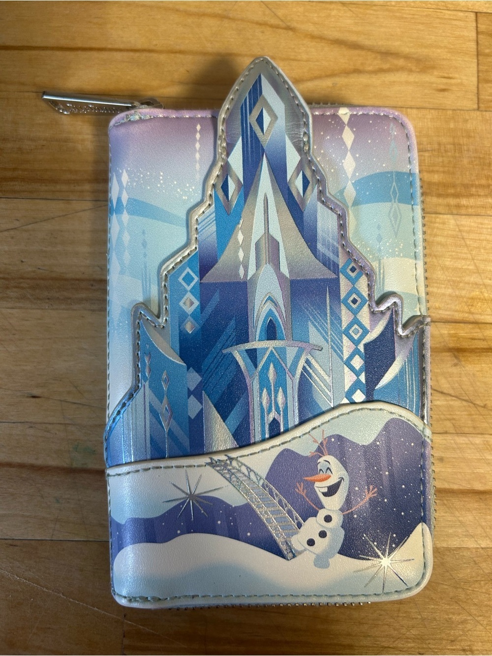 Loungefly Disney Frozen II Purse with Wallet PRINCESS CASTLE CROSS BODY BAG - Picture 7 of 9